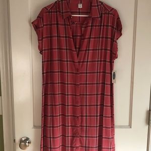 Old Navy Shirt Dress NWT